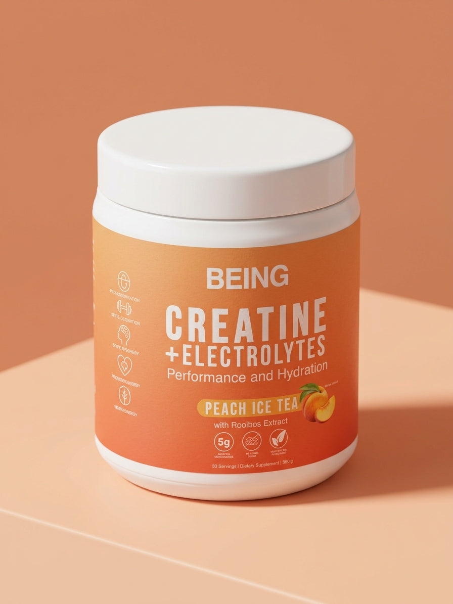 Creatine + Electrolytes (Peach Ice Tea) 30 Servings